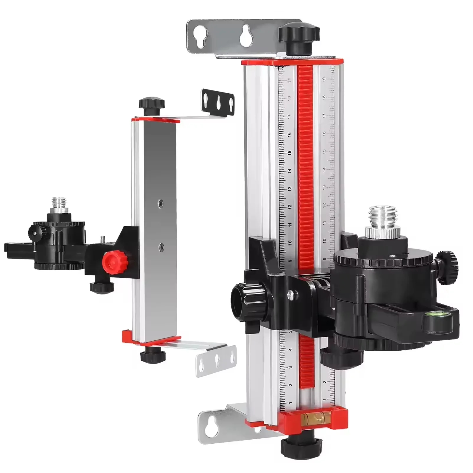 Spirit Level - Stabile Montagehalterung aus Aluminiumlegierung, verstellbare Laser-Nivellierhalterung,