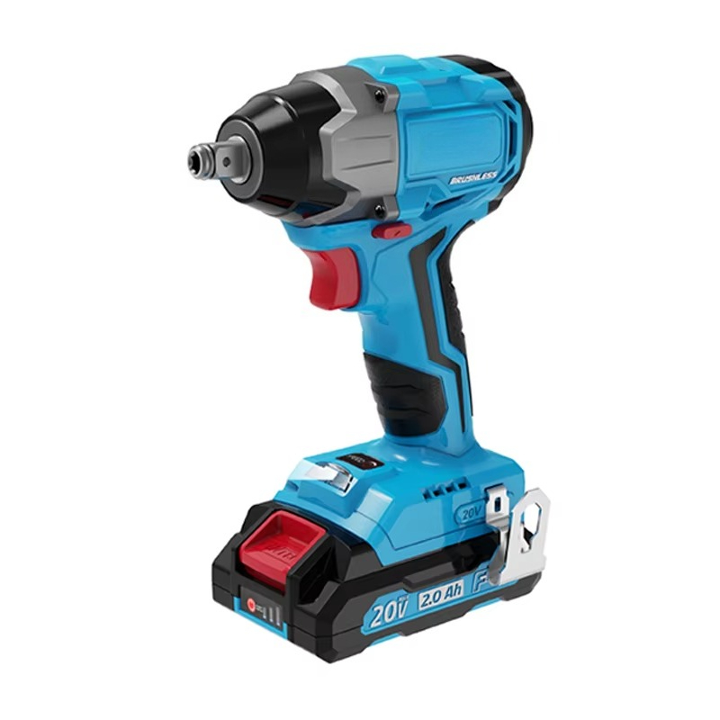 Socket Wrench - Industrieller 350Nm Hochdrehmoment Bürstenloser Akku-Schlagschrauber Set