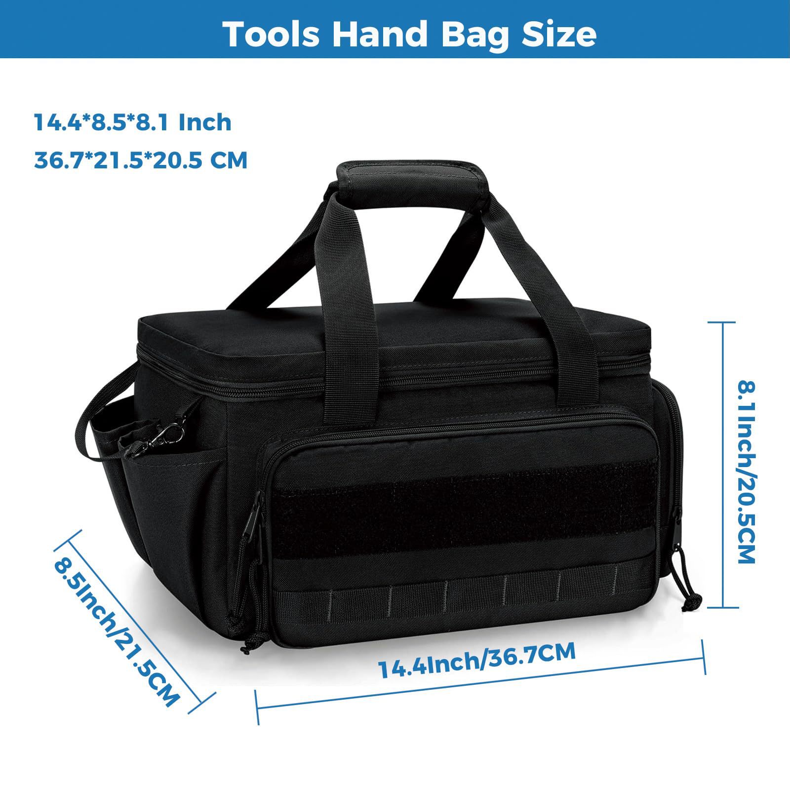 35,6 cm robuste taktische Werk – Tool Bag Bewertung und Preis