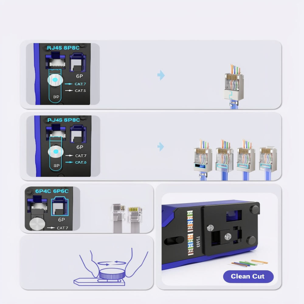 Robustes Ethernet-Crimpwerkzeu – Pliers Bewertung und Preis