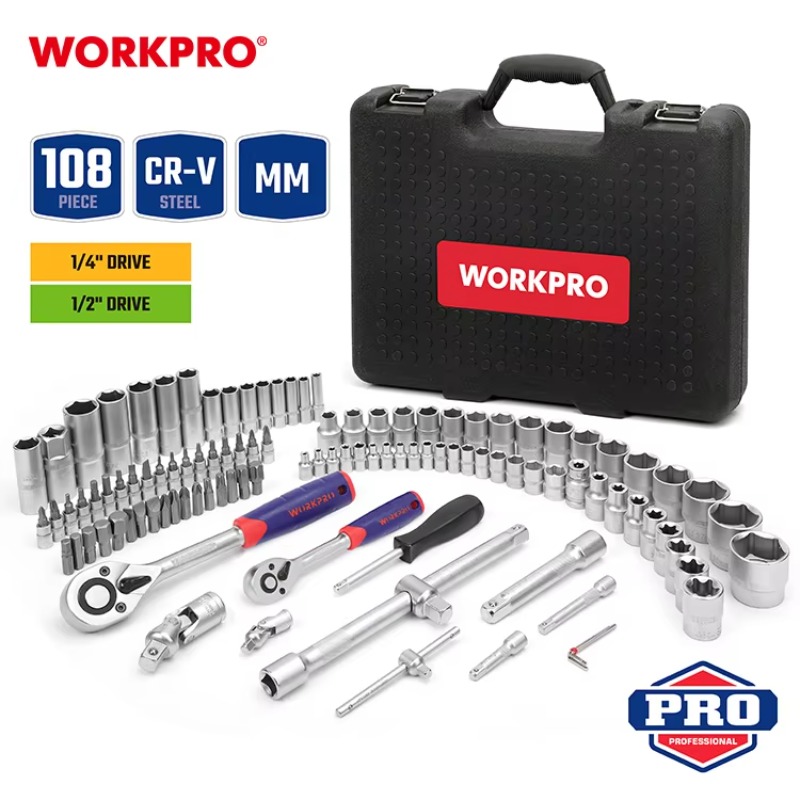 108-teiliges Professionelles M – Socket Wrench Bewertung und Preis
