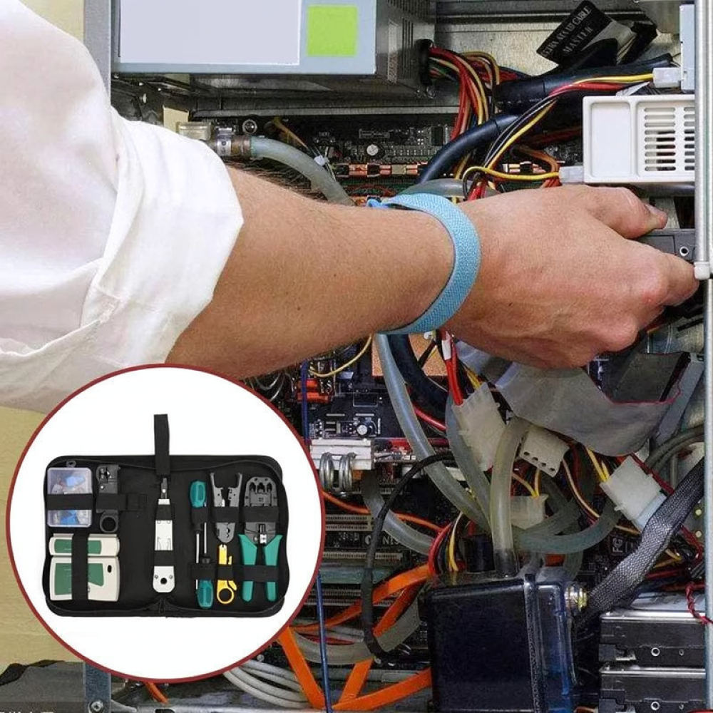 Umfassendes Netzwerk-Installat – Tool Set Bewertung und Preis
